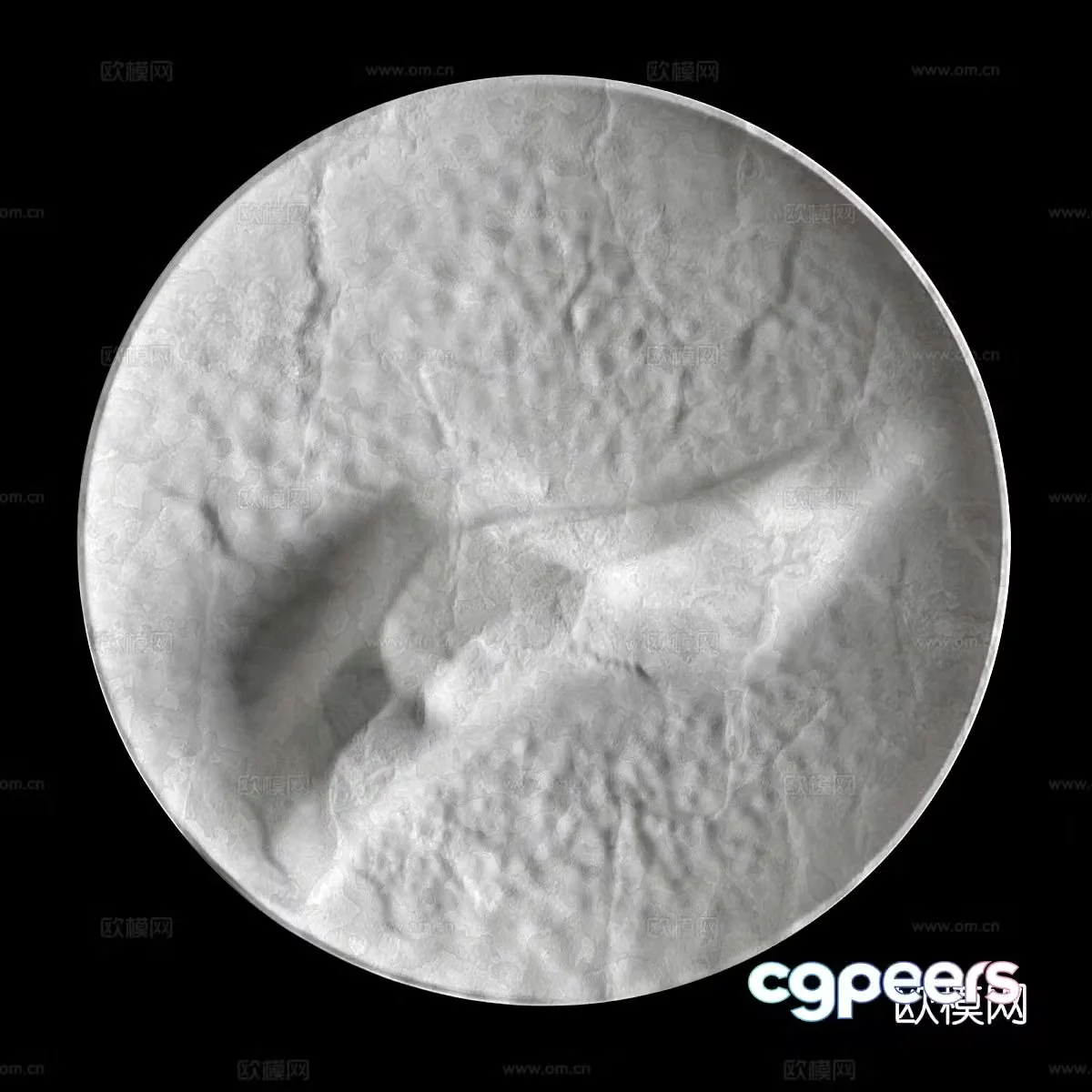 Disc wall decoration 3d model