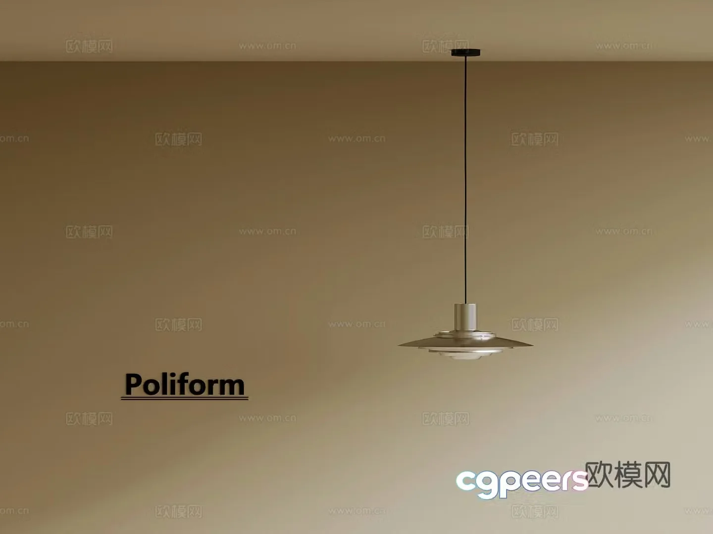 Modern simple chandelier decorative chandelier small chandelier 3d model