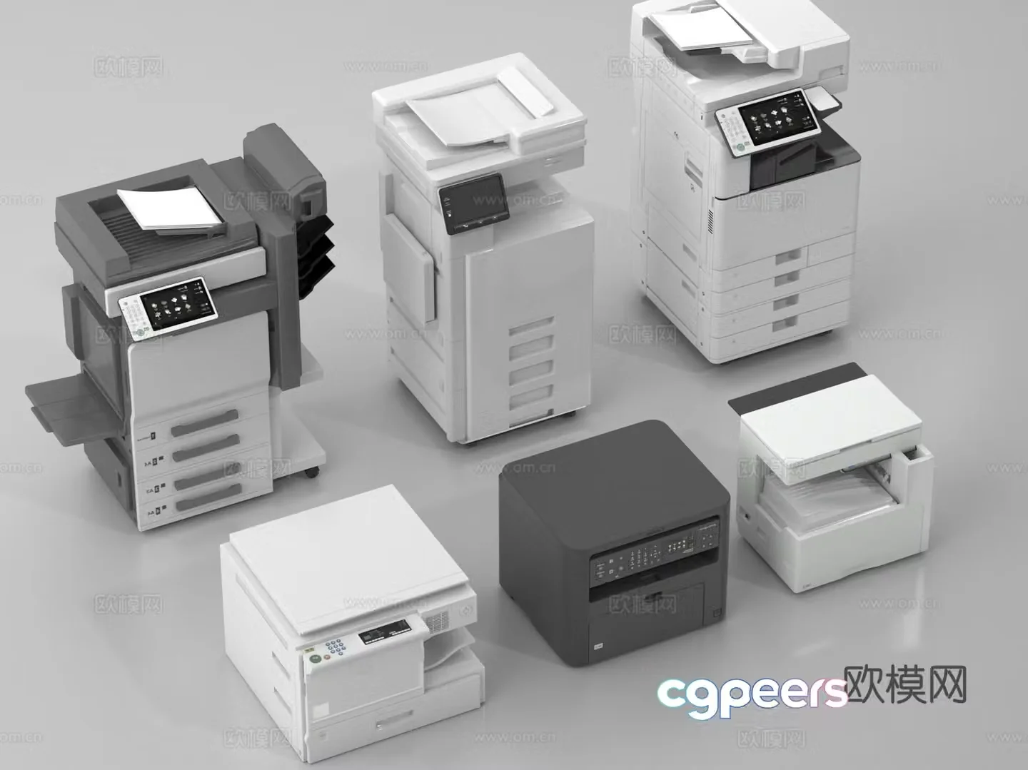 Printer Scanner Copier 3D Model