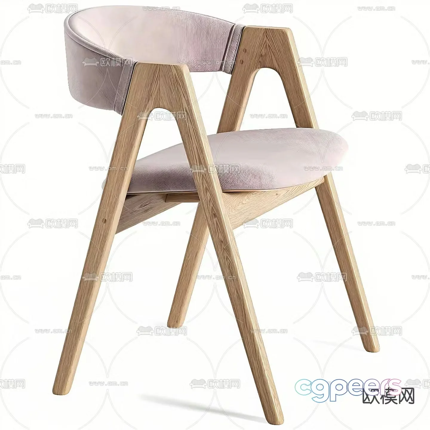 Seat single chair 3d model
