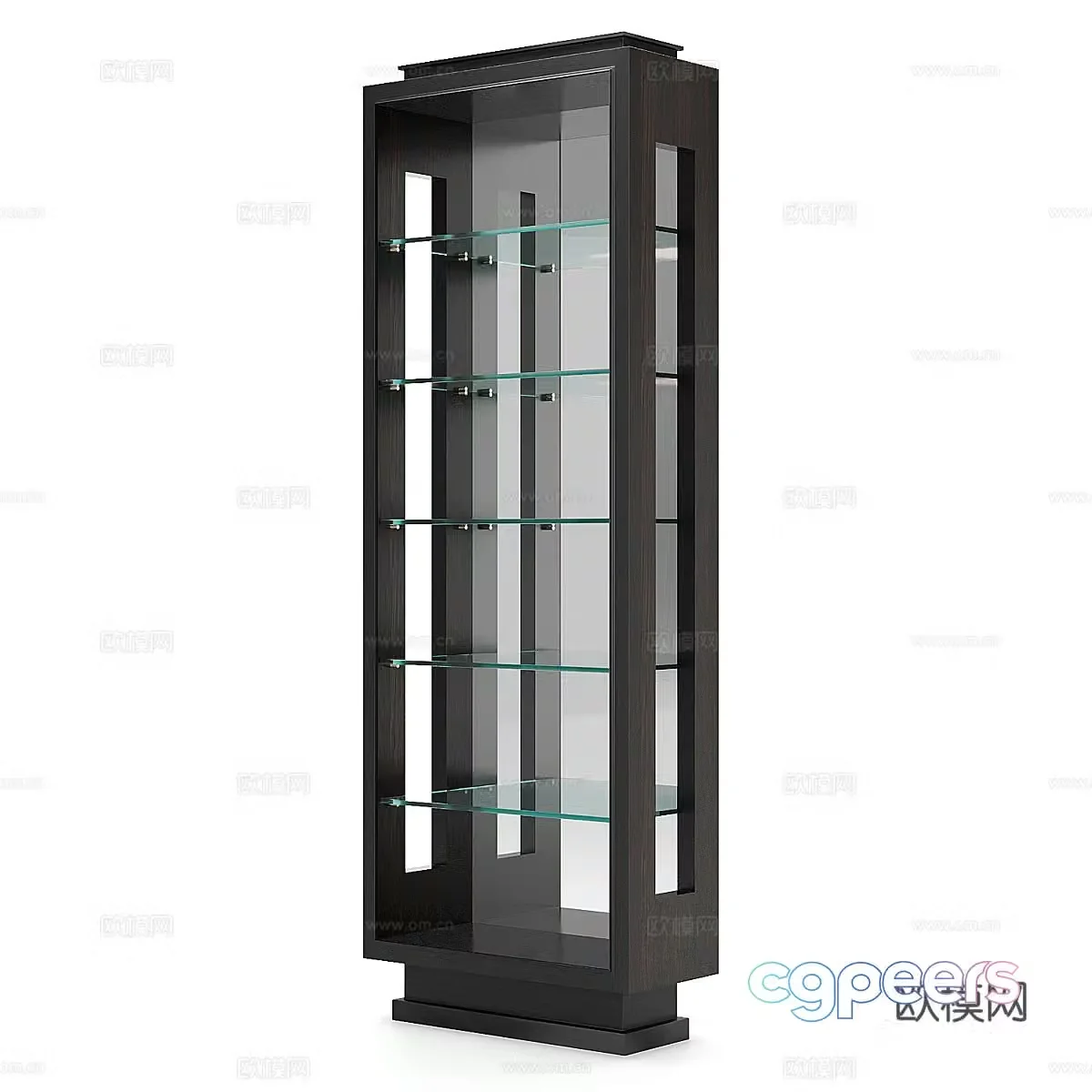 Middle-aged figure cabinets display cabinets display cabinets decorative cabinets glass cabinets laminate cabinets storage cabinets 3D model