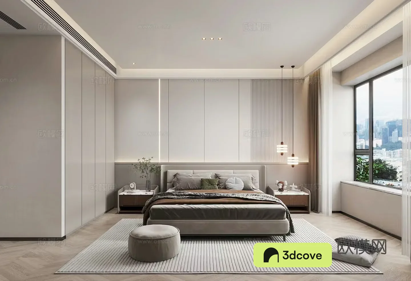 Modern bedroom Italian bedroom
