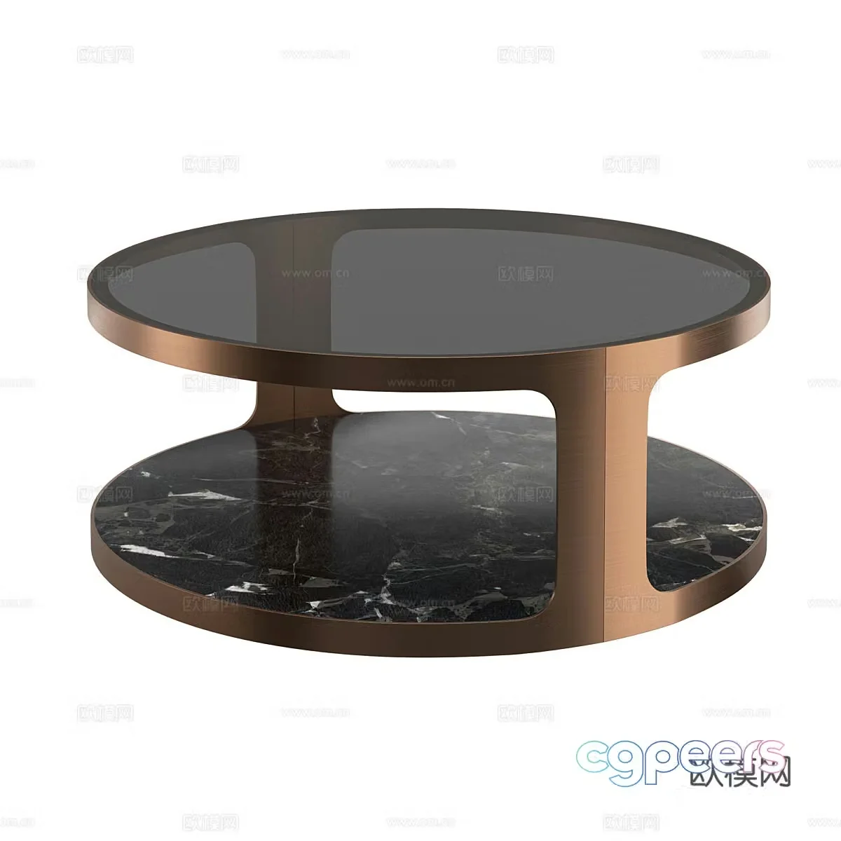 Modern simple coffee table coffee table simple coffee table round coffee table living room coffee table 3D model