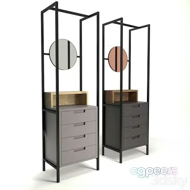 3ds Max Free – MannMade London Alexandra mirror drawers