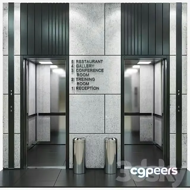 3ds Max Free – Elevator 8
