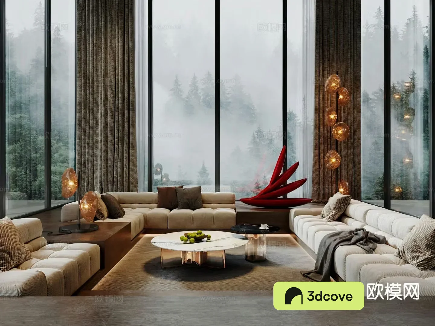Italian sofa modular sofa