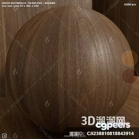 Wooden Sphere 3D Model – 3147 – VRAY Render