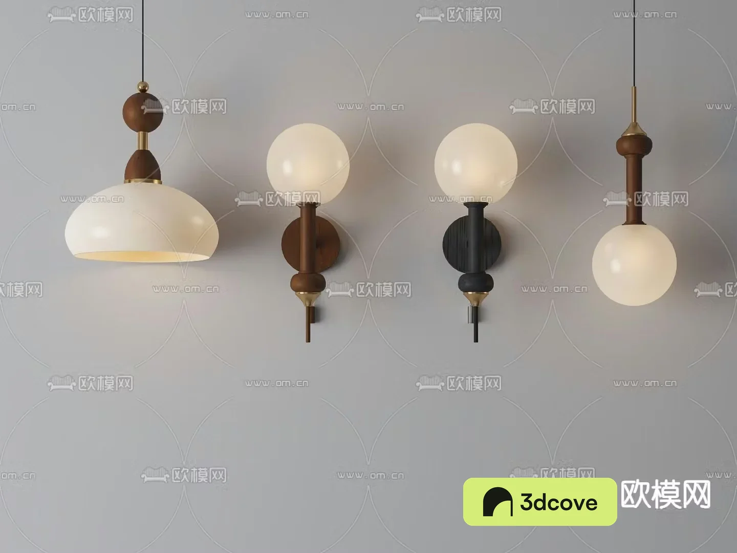 Medieval style wall lamp chandelier
