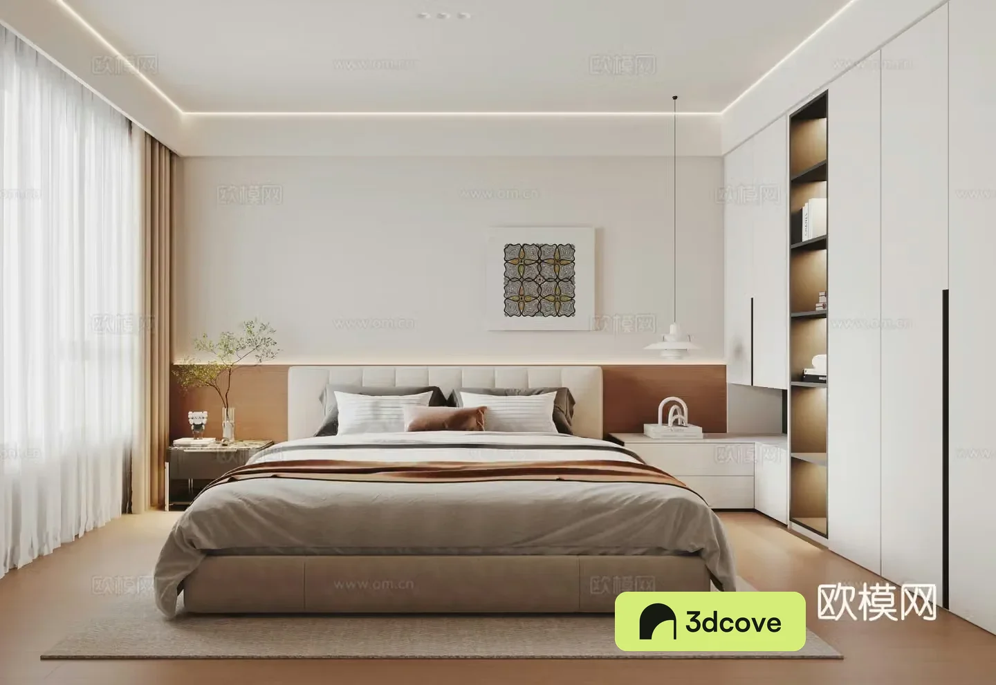 Modern bedroom