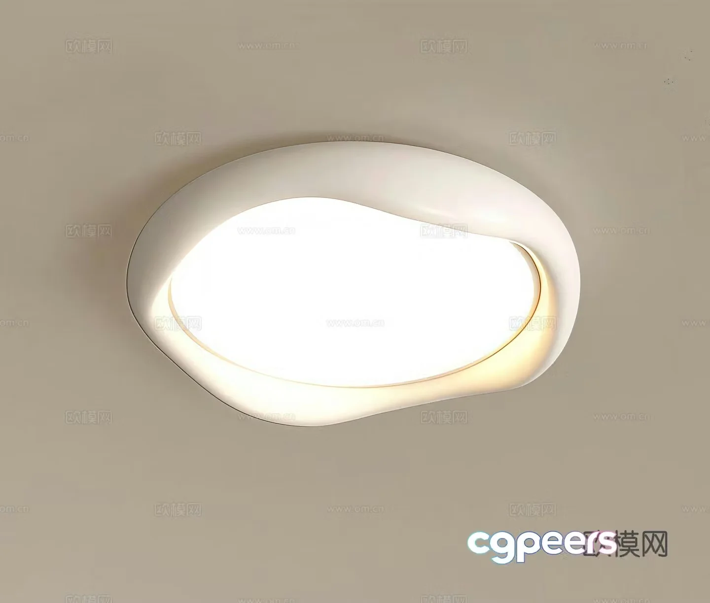 Modern ceiling light Decorative light 3d model