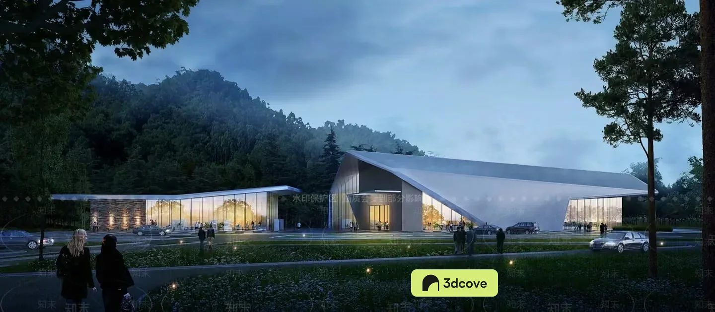 Modern Sleek Building