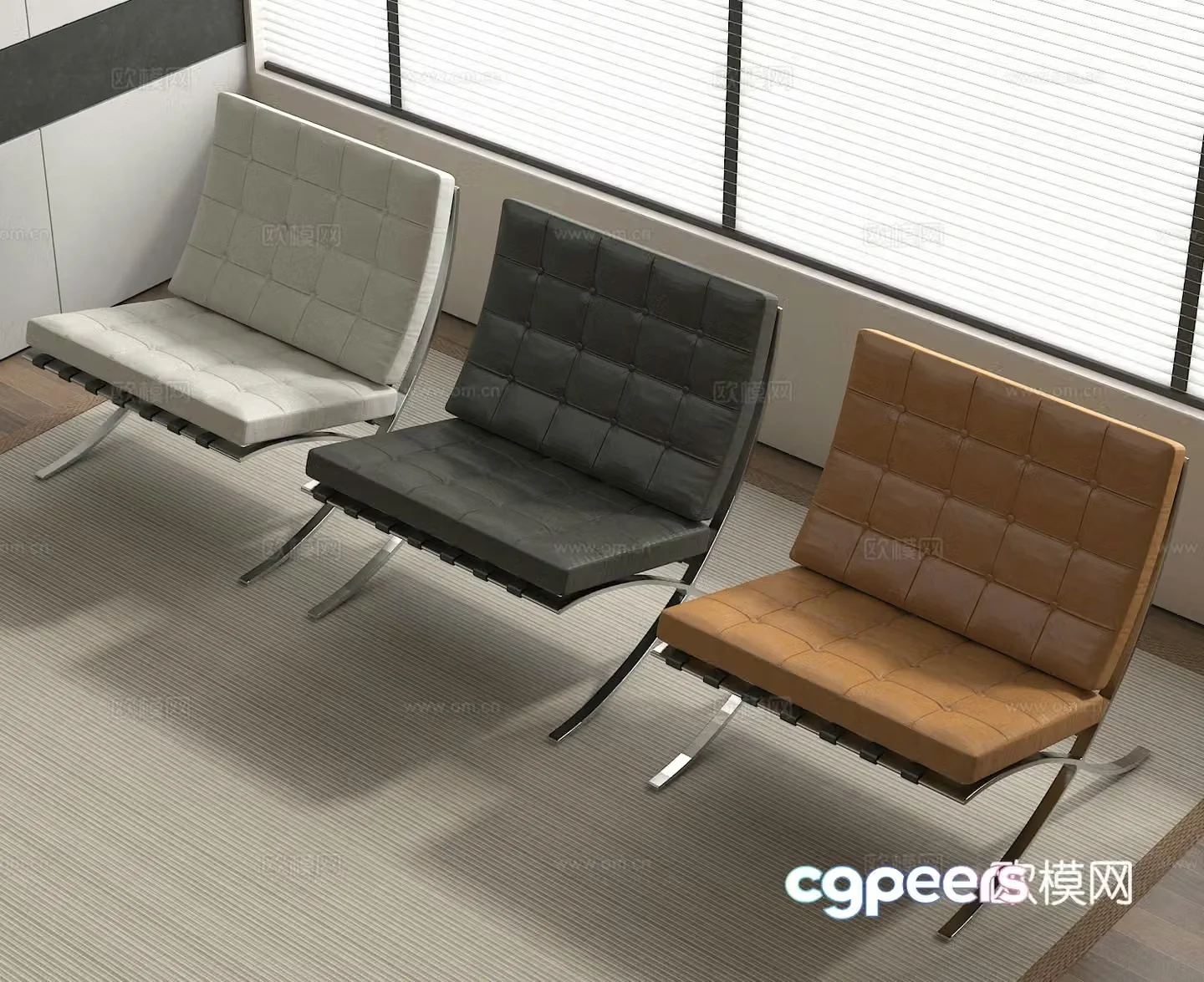 Sofa chair Single chair Leisure chair 3d model
