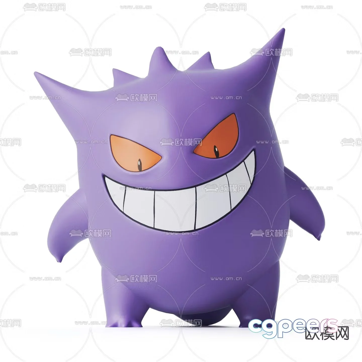 Modern pokemon toy 3d model