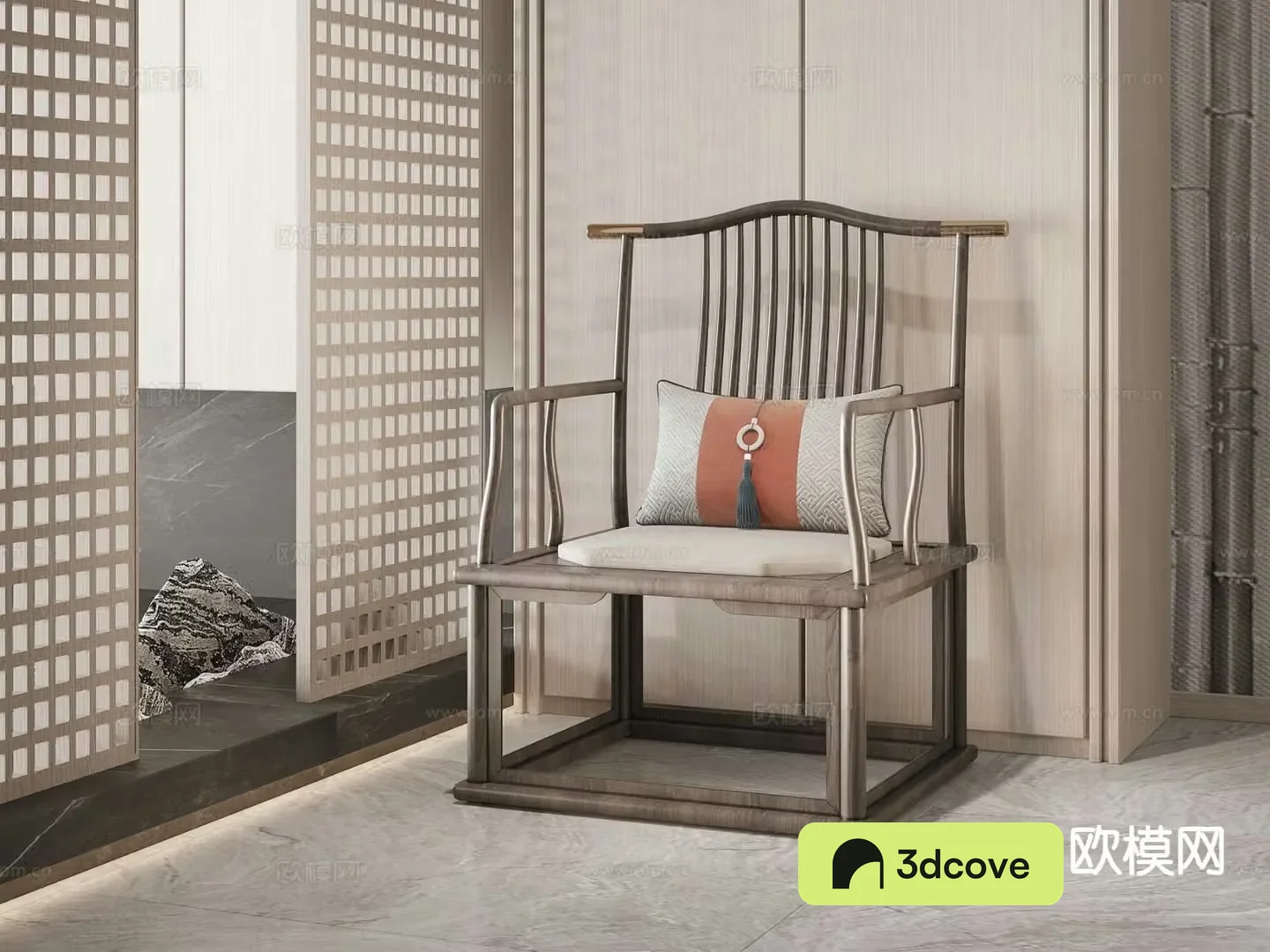 New Chinese style chair armchair Taishi chair