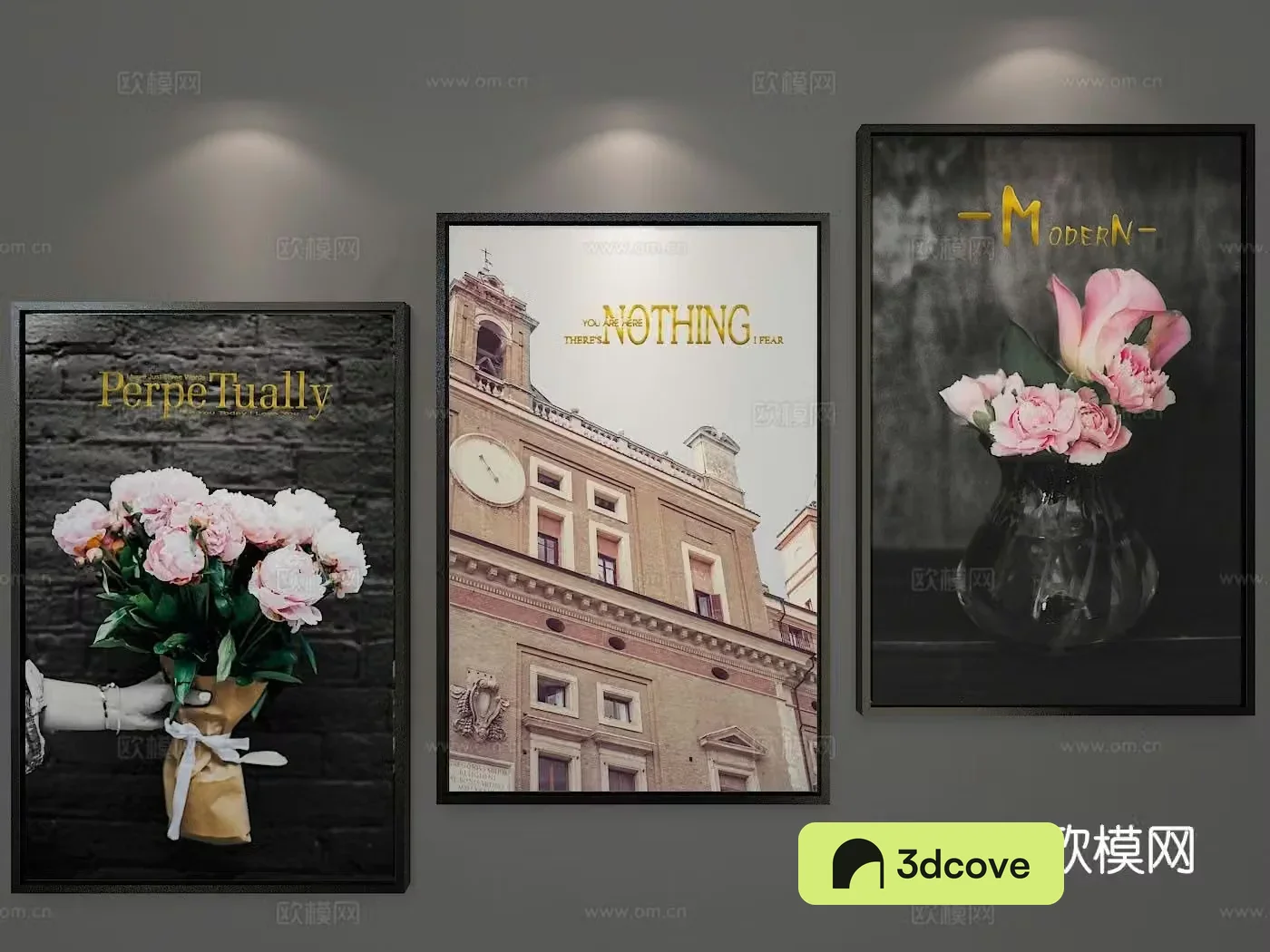 Modern art painting decorative painting