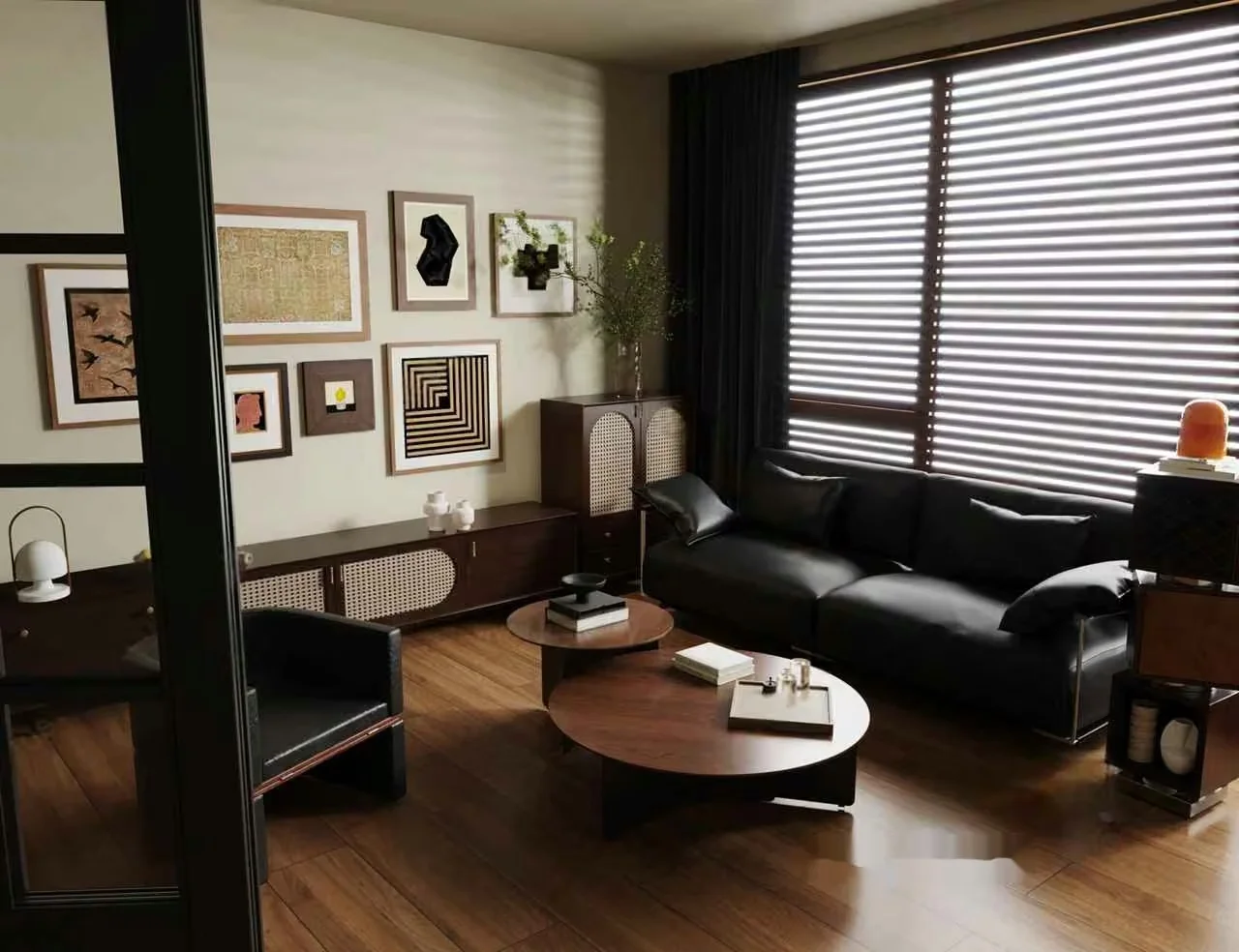 Modern Living Room 3D Model – 4032 – VRAY Render