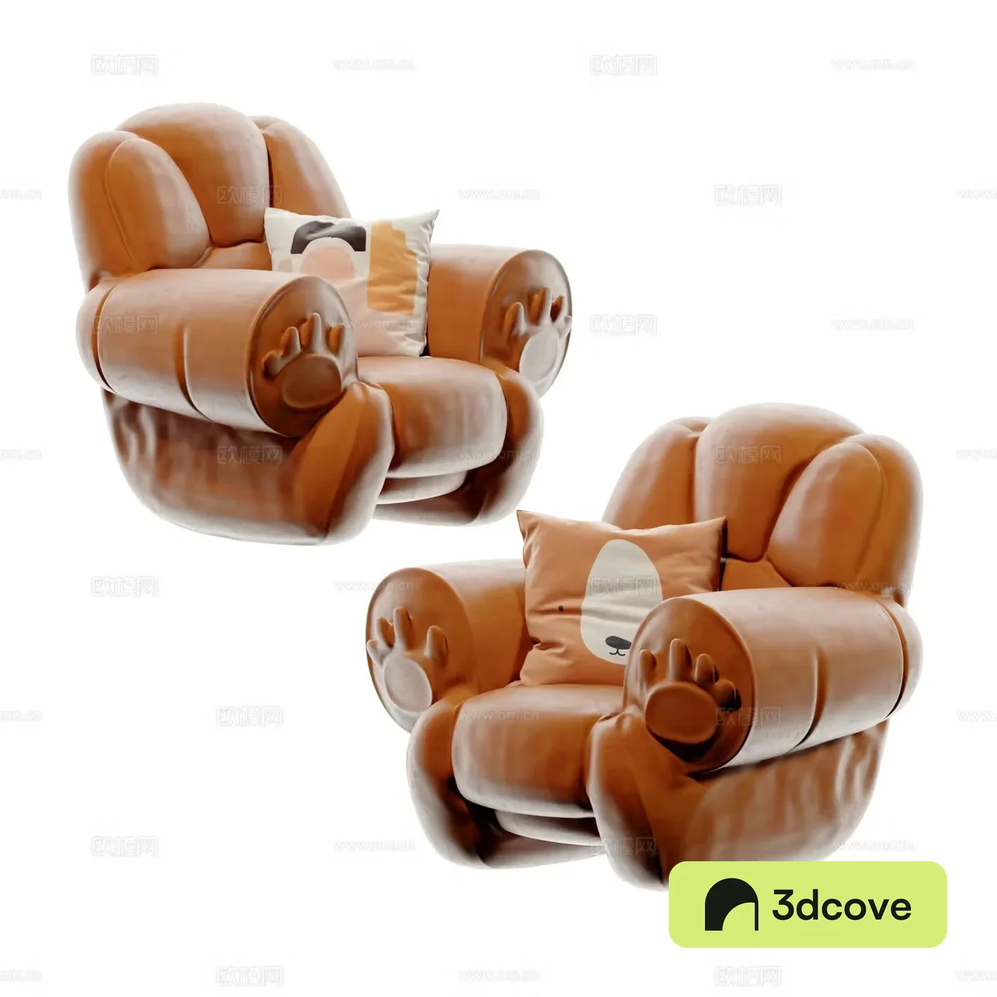 Modern children’s cartoon sofa