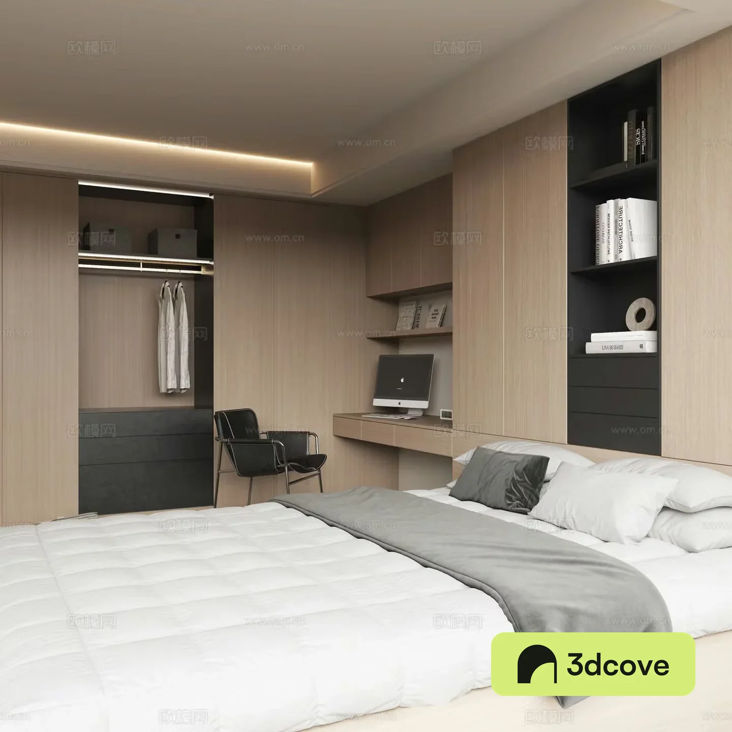 Modern tatami bedroom
