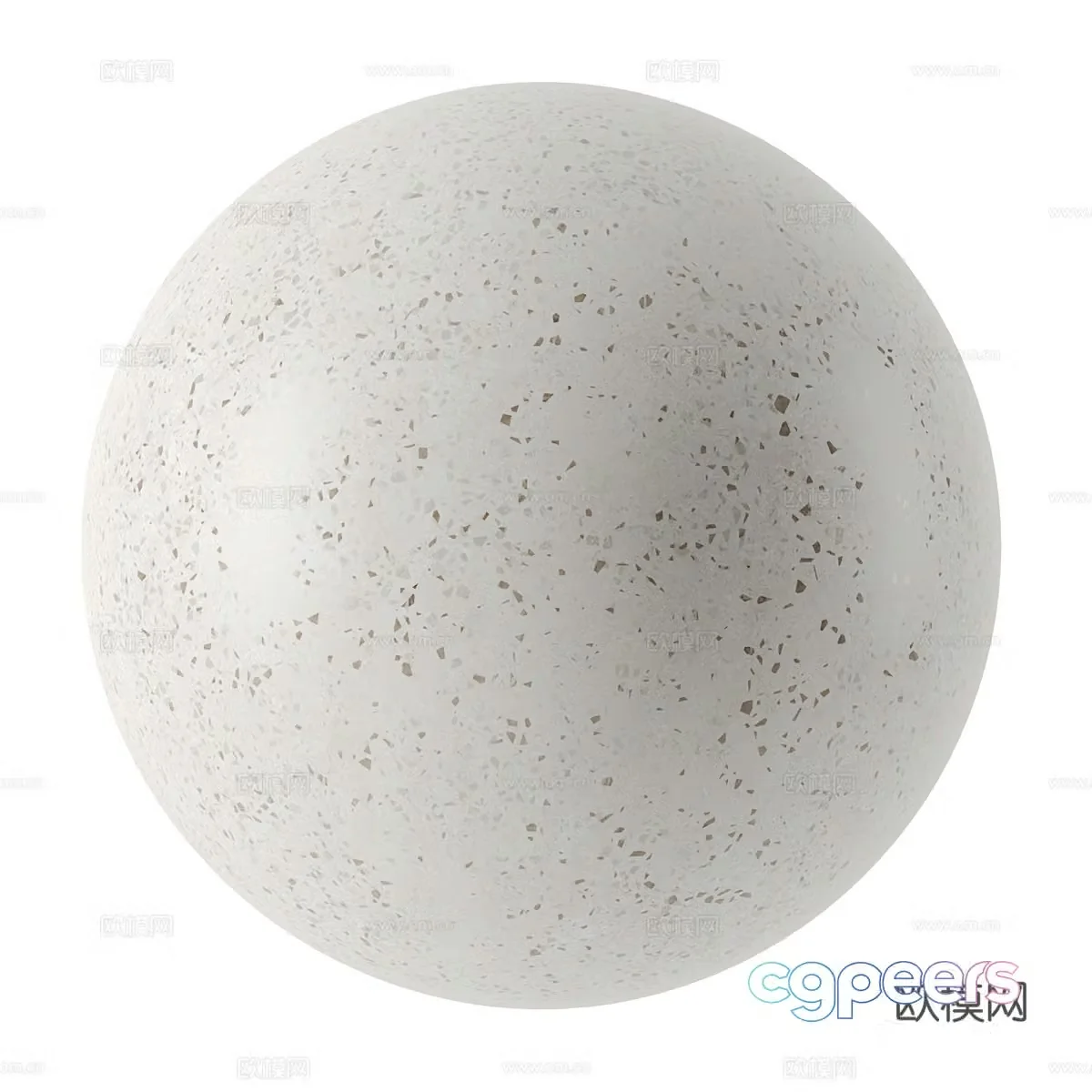 Modern simple other materials Terrazzo wall Terrazzo floor 3D model