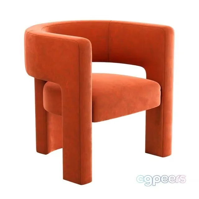 3ds Max Free – Crate and Barrel – Sculpt Chair