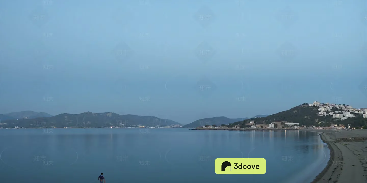 A Person Standing In A Body Of Water