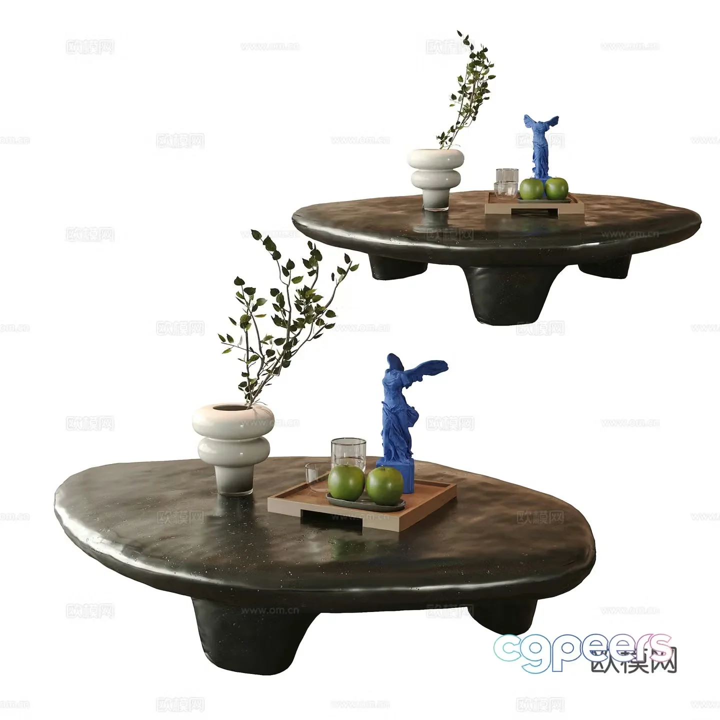 Modern coffee table 3d model
