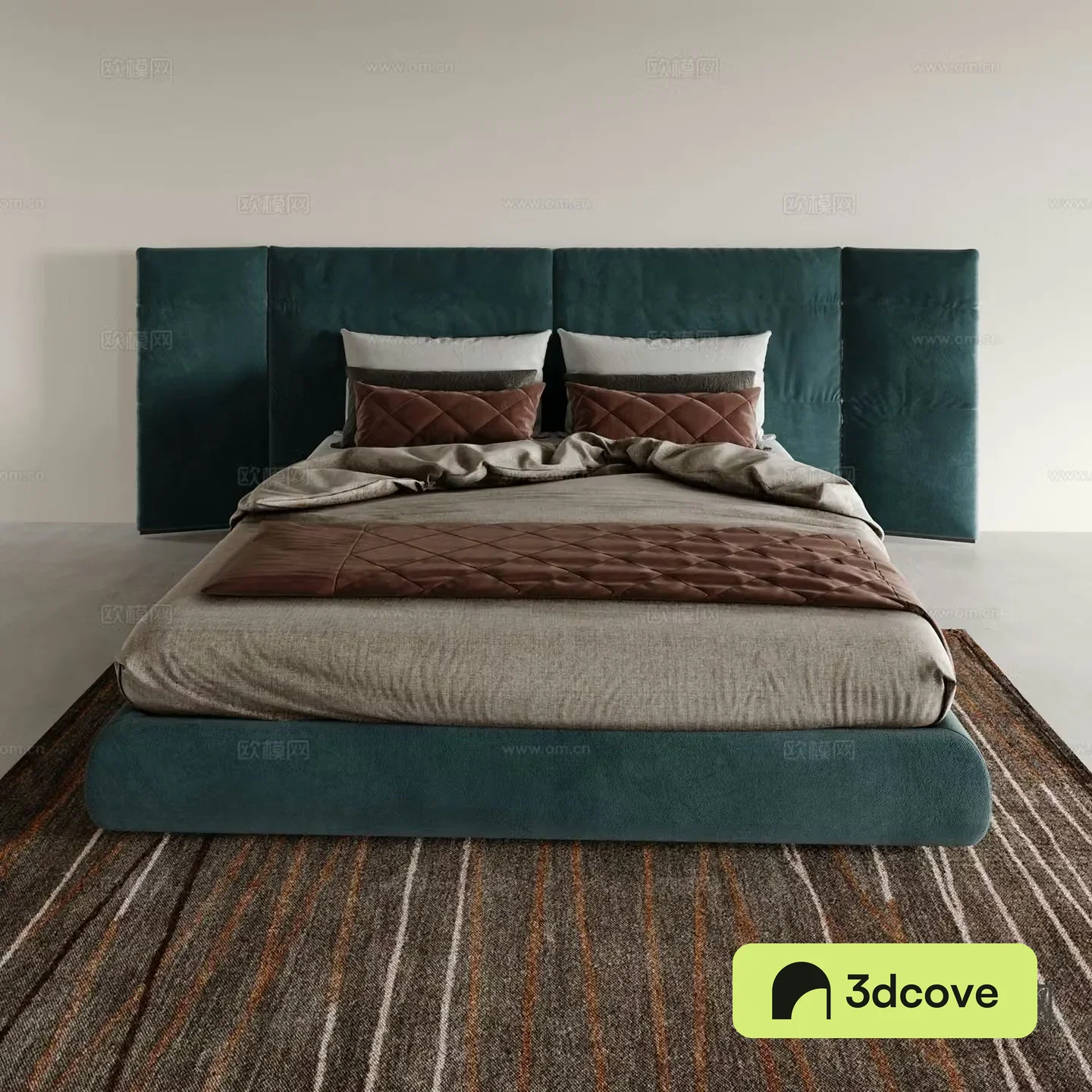 Italian bed double bed hotel bed