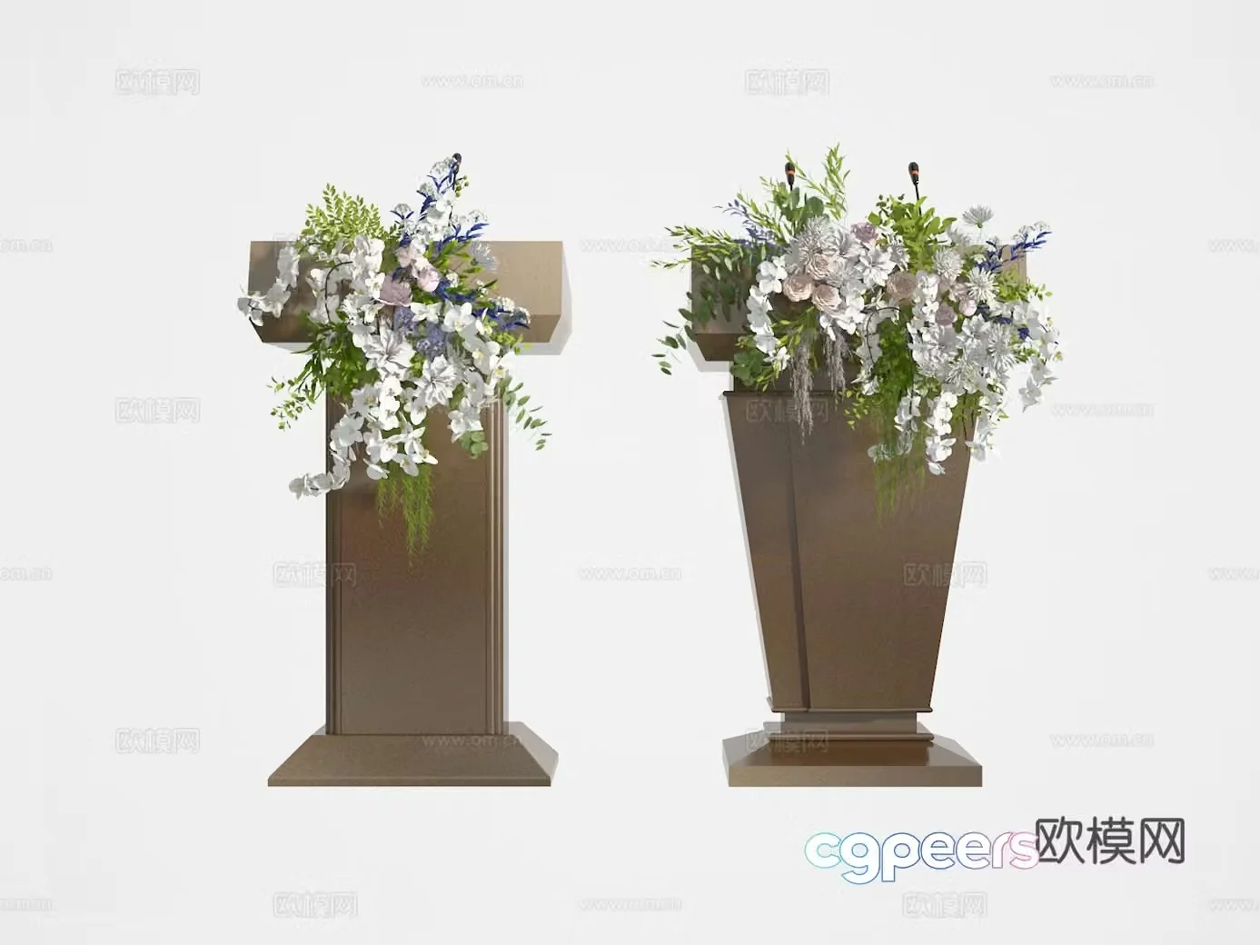 Lecture table 3D model