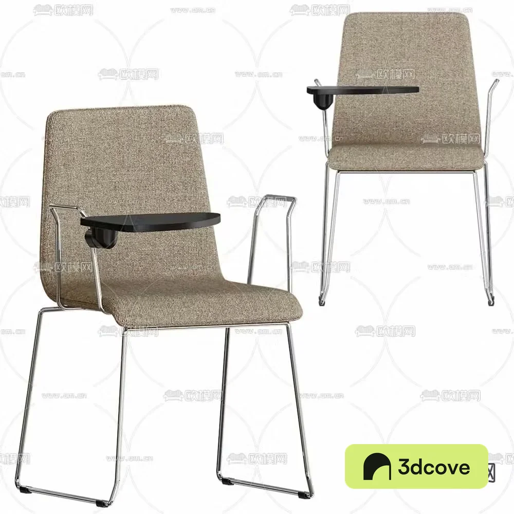 Modern armchair office chair training chair