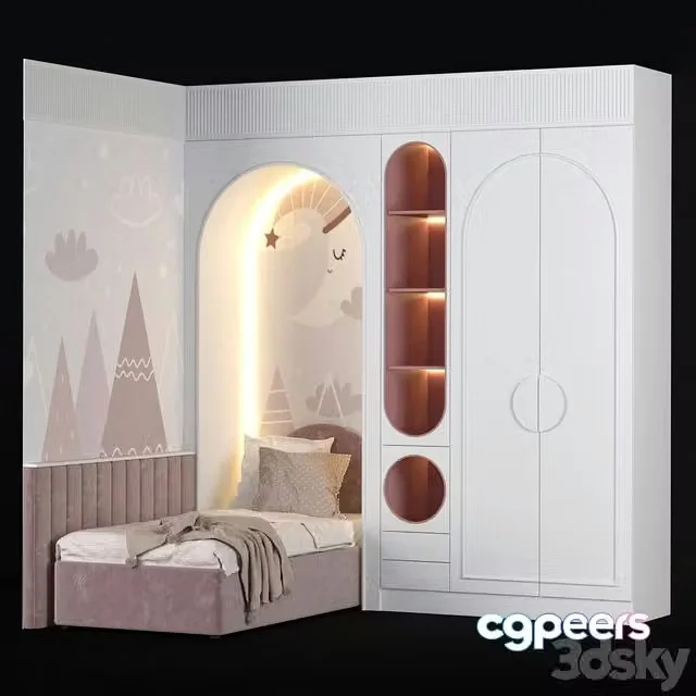 3ds Max Free – Children’s furniture to order 350