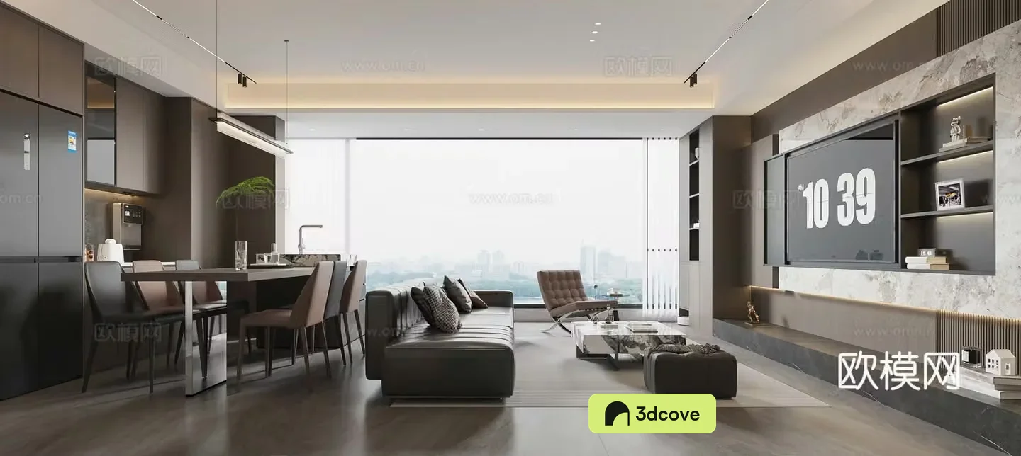 Modern Italian dining room