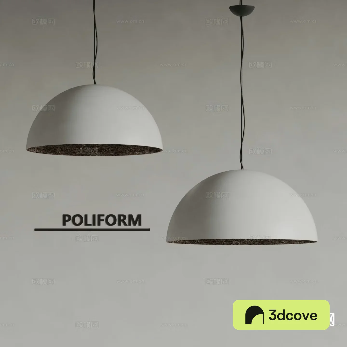 poliform modern chandelier