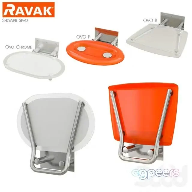 3ds Max Free – Shower sets Ravak OVO set 04