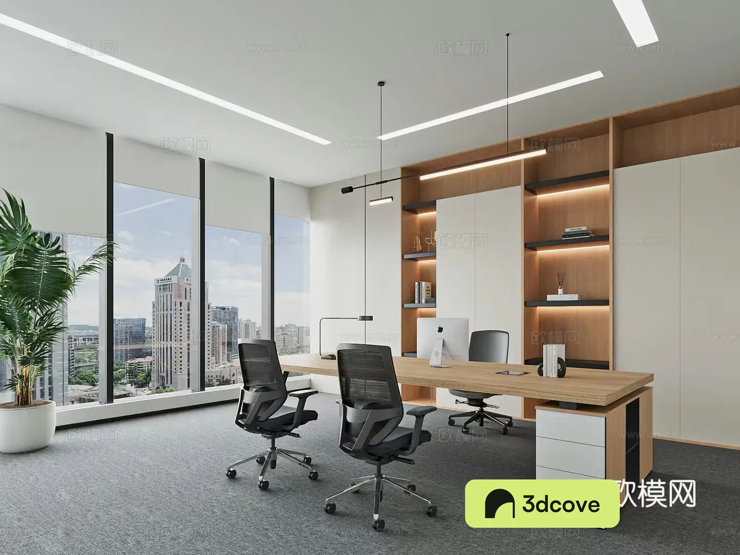 Modern manager office