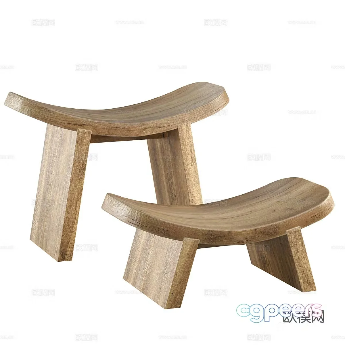 Outdoor chair 3d model