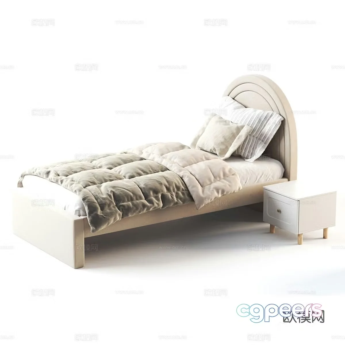 Children’s bed Runda3d model