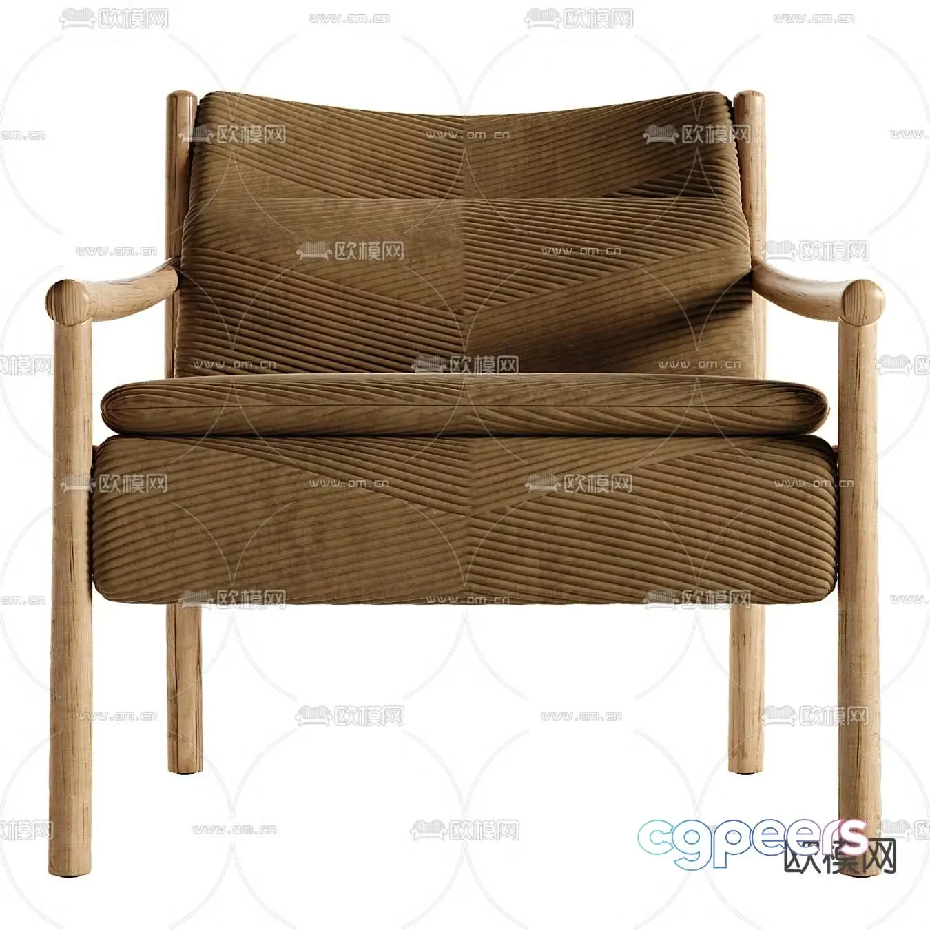 leisure chair chair 3d model