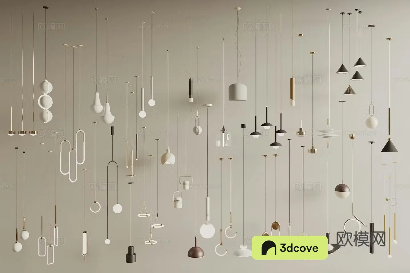 Modern bedside small chandelier