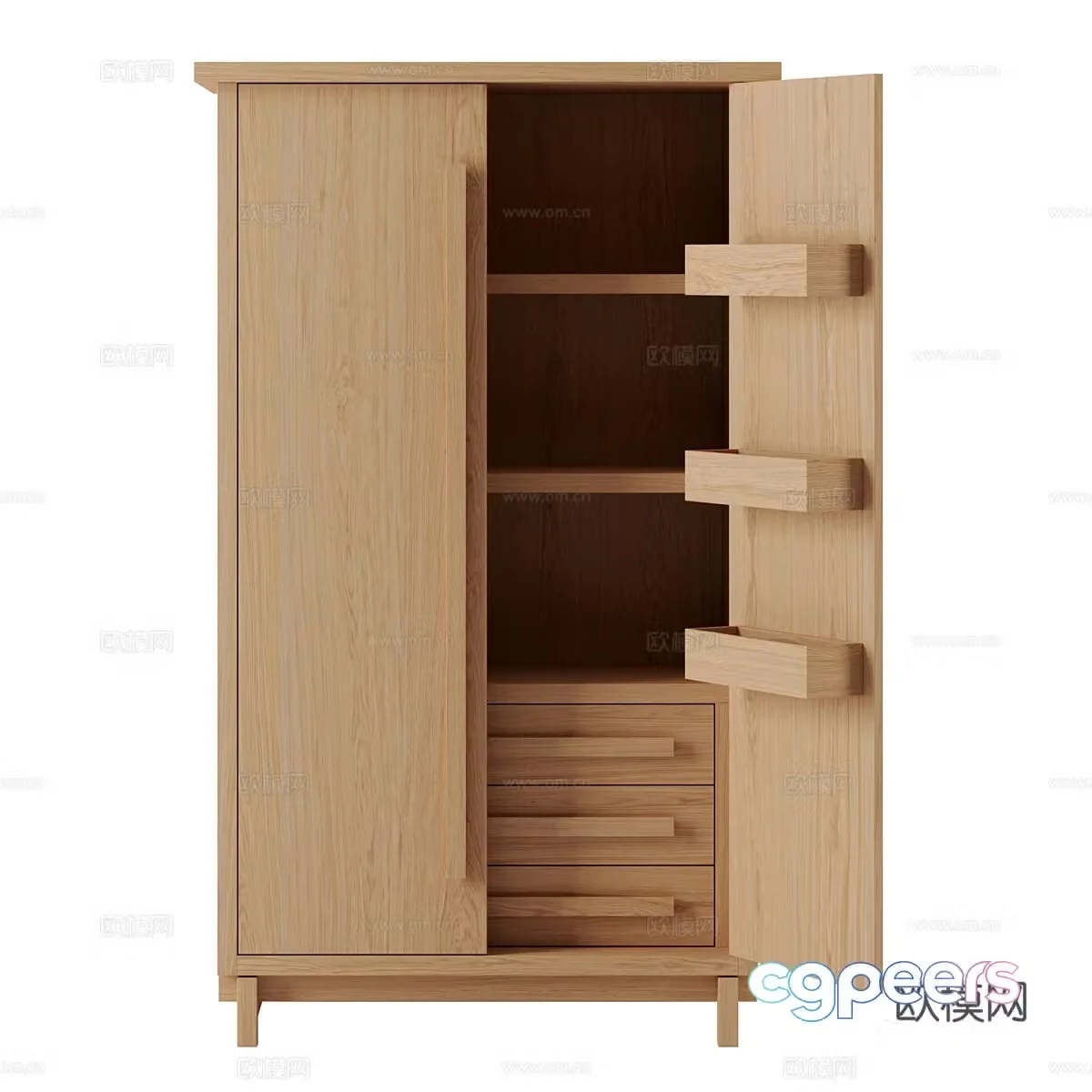 Side cabinet 3D model