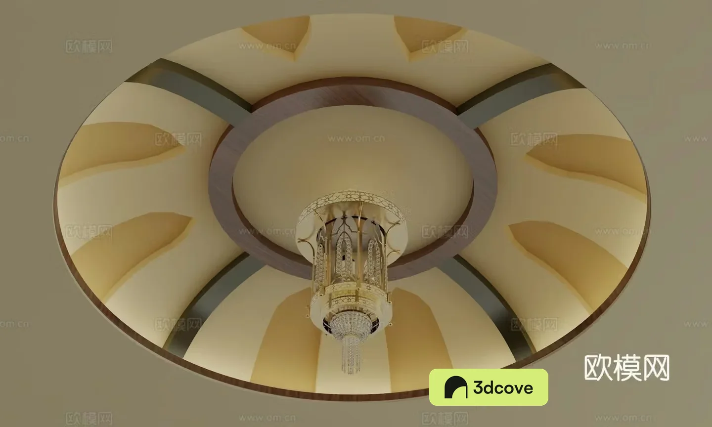 New Chinese style Southeast Asian ceiling