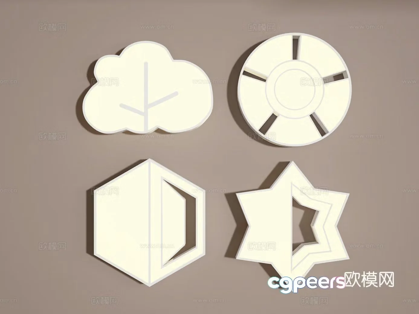 Ceiling light 3d model
