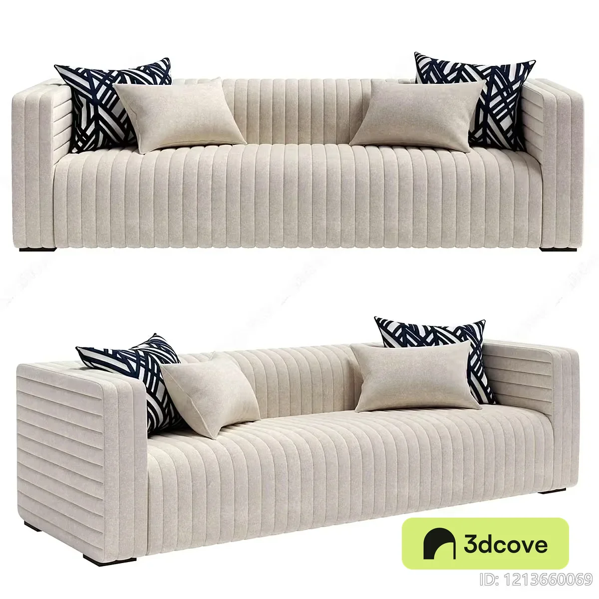 Modern Light Beige Sofa