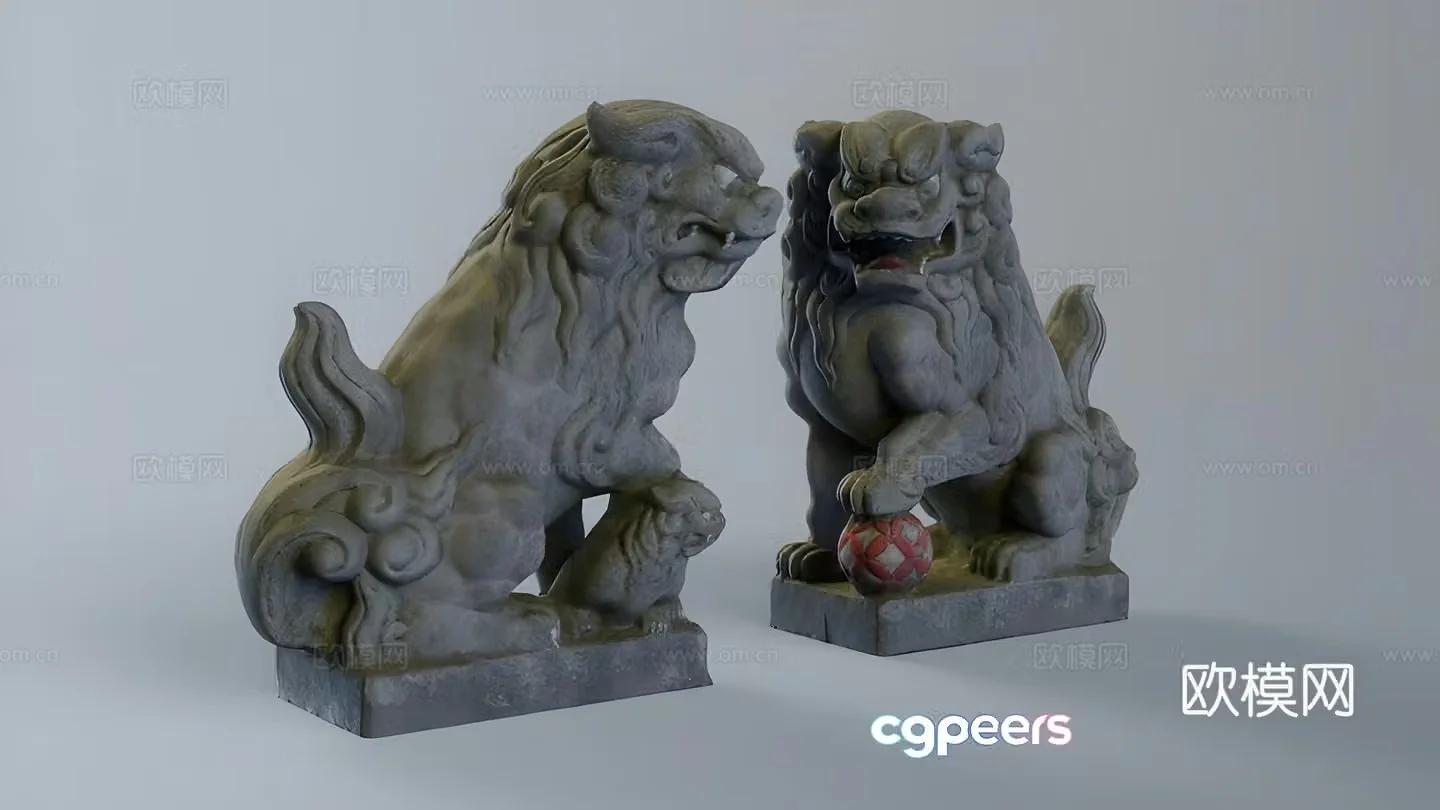 Statue 3d model