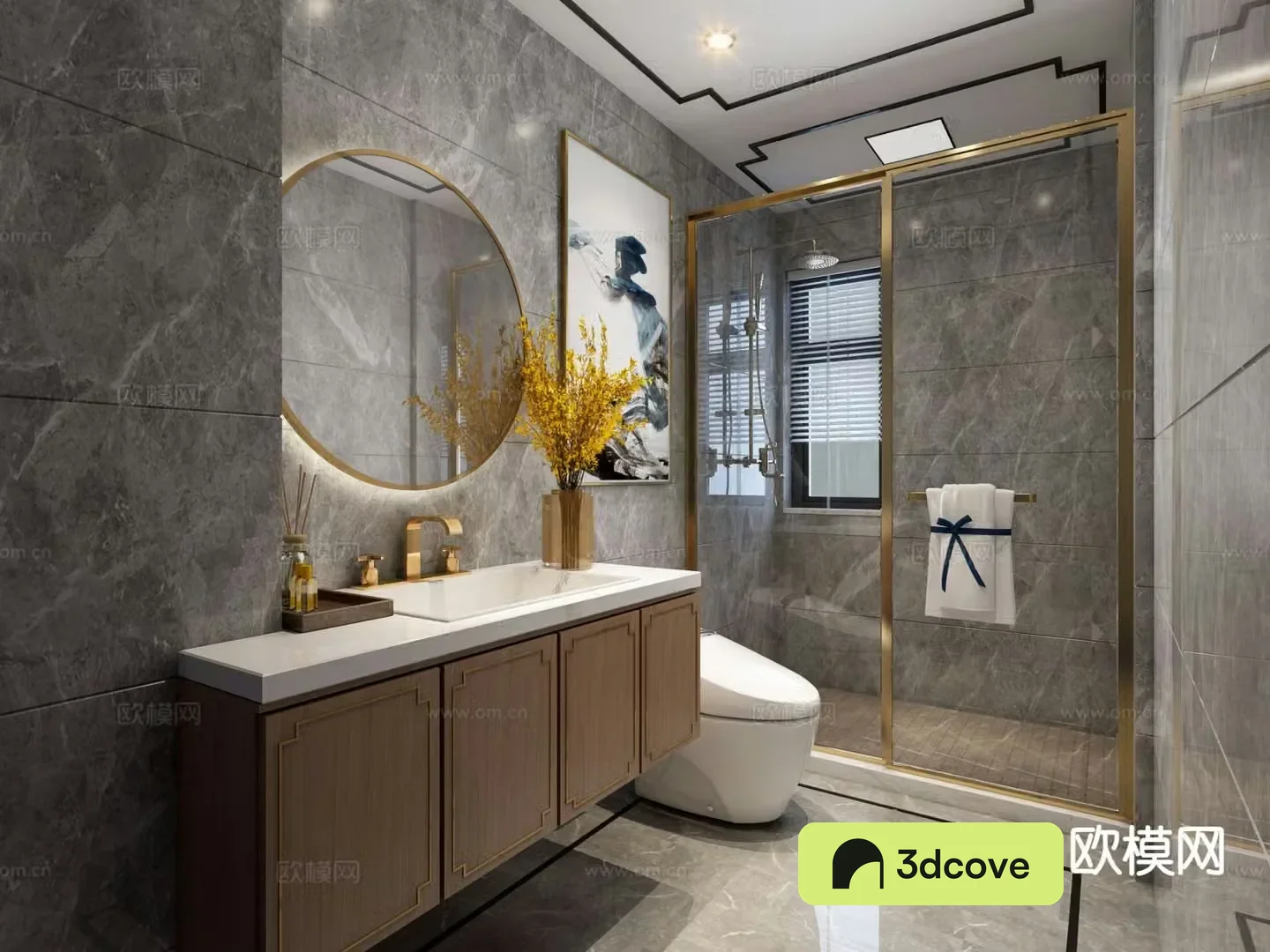 New Chinese style bathroom toilet