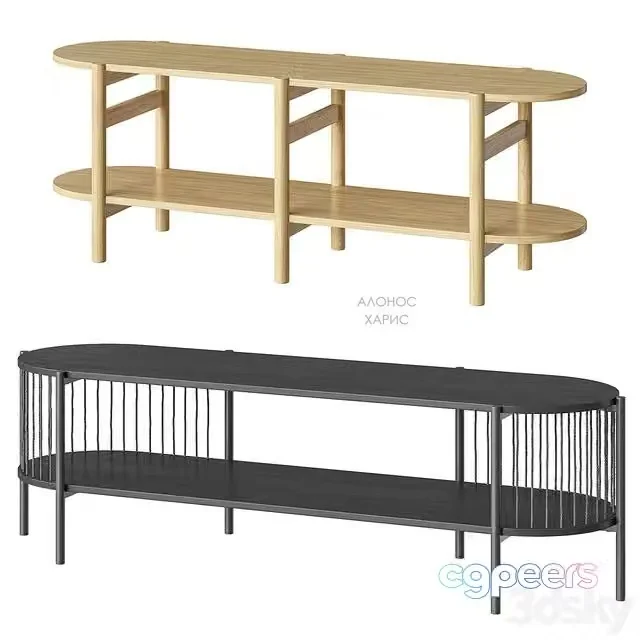 3ds Max Free – Alonos Haris TV stand Divan.ru