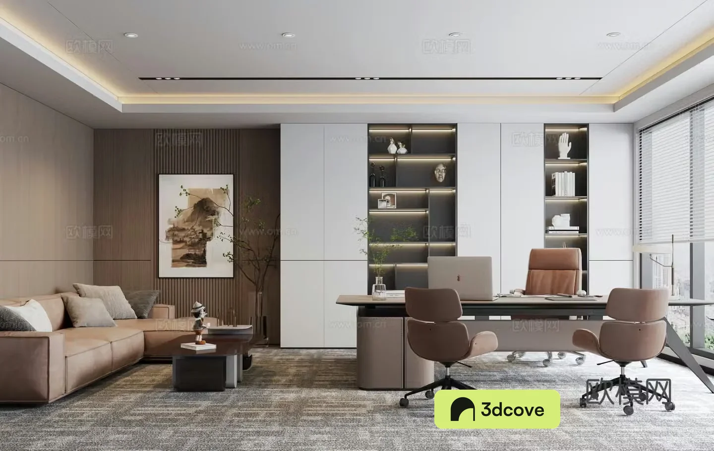 Modern manager office