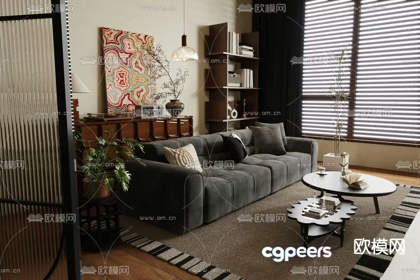 Medieval style sofa fabric sofa 3d model