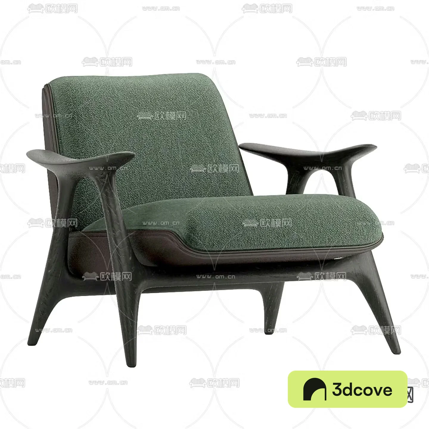 Gogolov tutorial modern fabric lounge chair