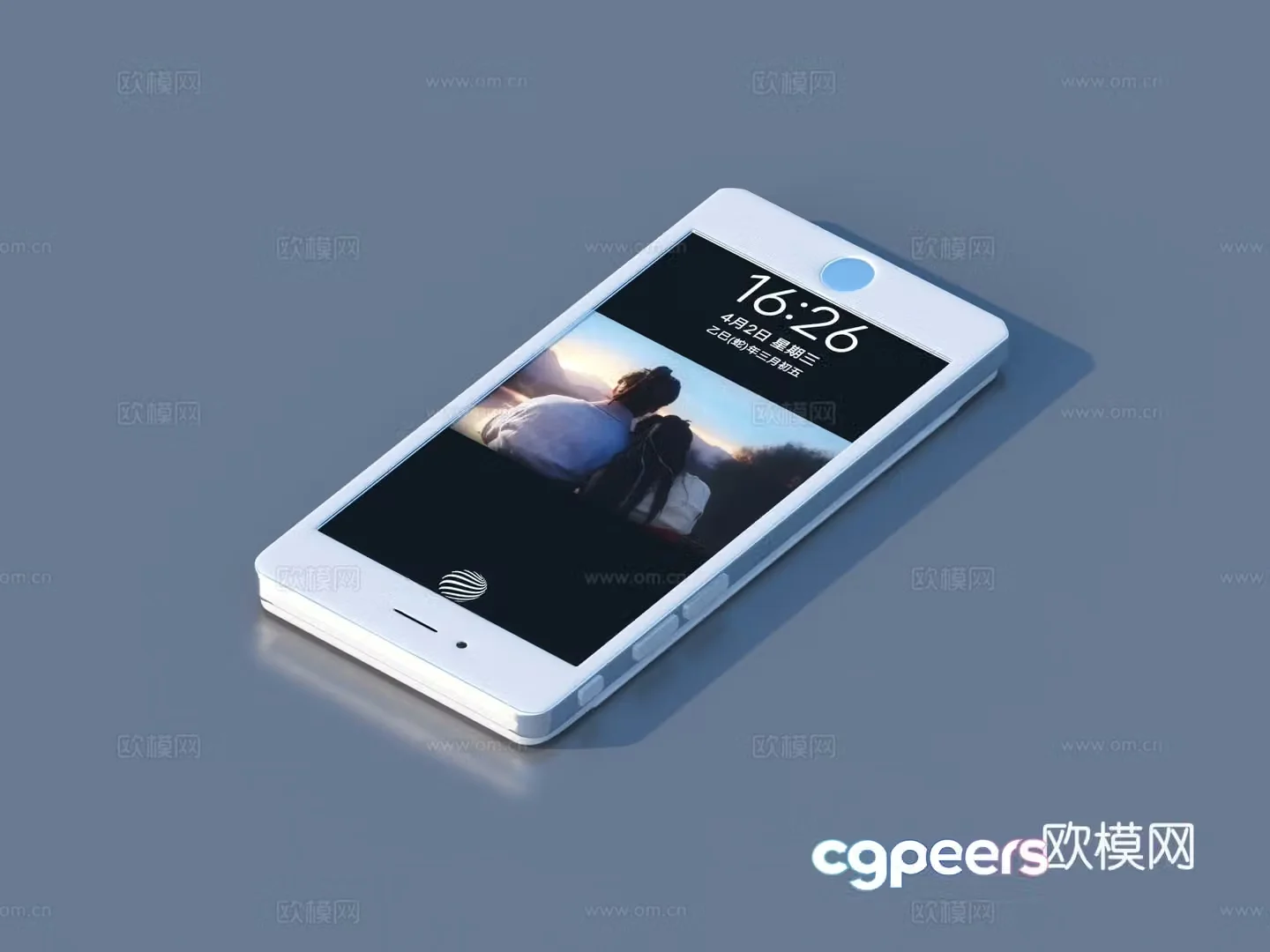 Mobile Smartphone 3d model