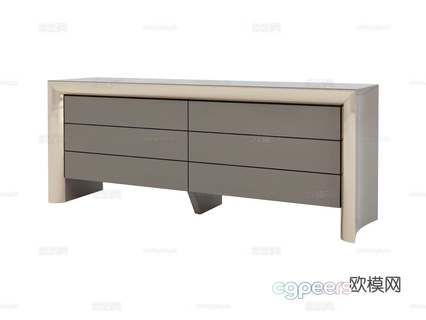 visionnaire entrance cabinet 3d model